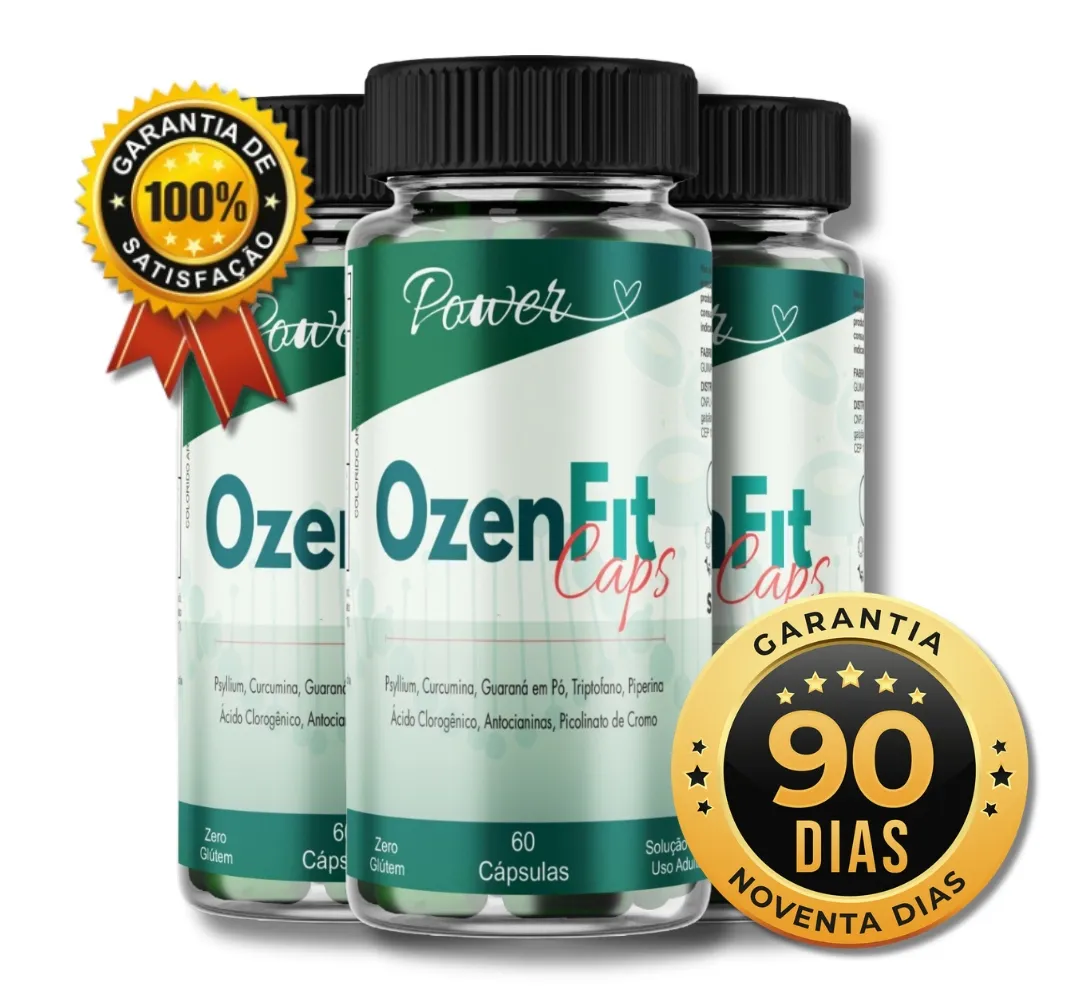 OzenFit Caps - Suplemento Natural para Emagrecimento