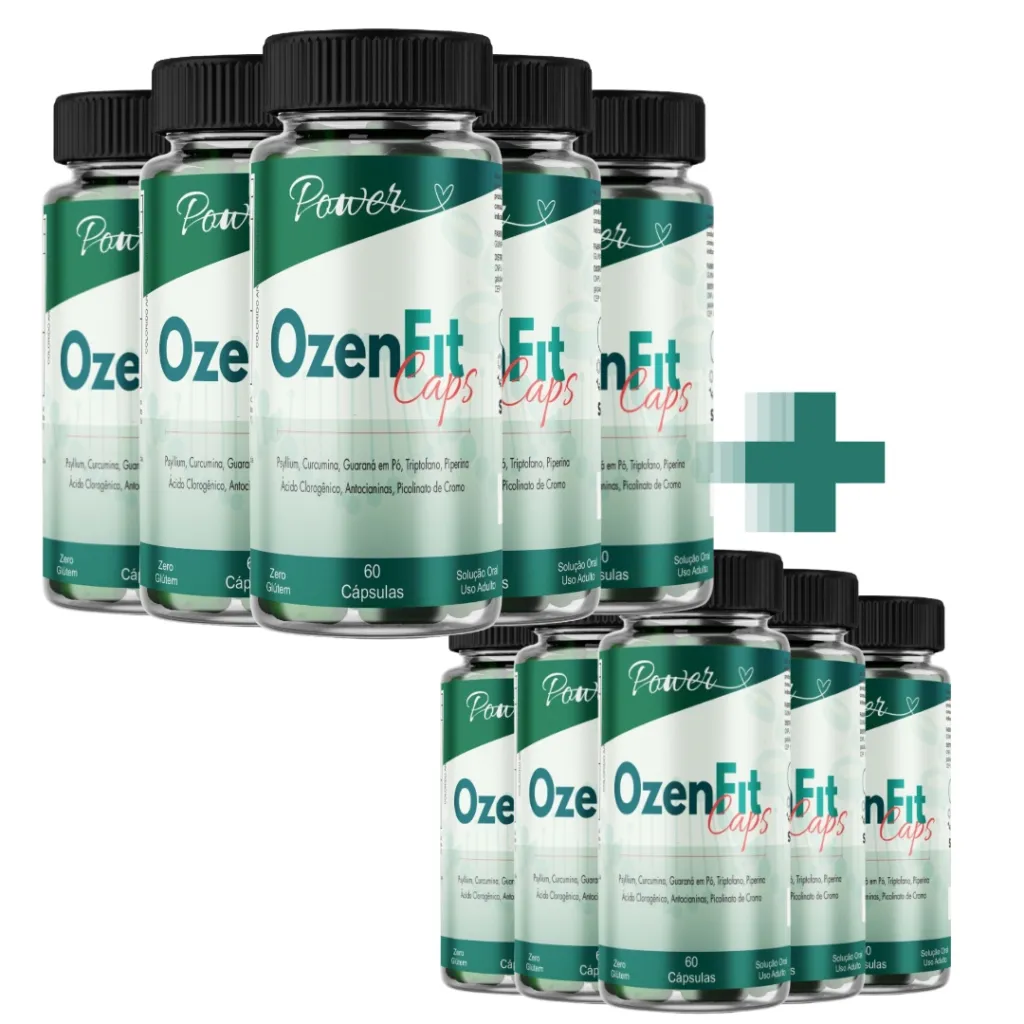 OzenFit Caps - Kit 10 Frascos