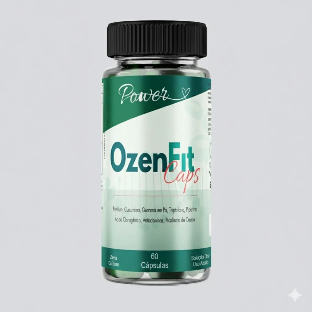OzenFit Caps - Embalagem Premium